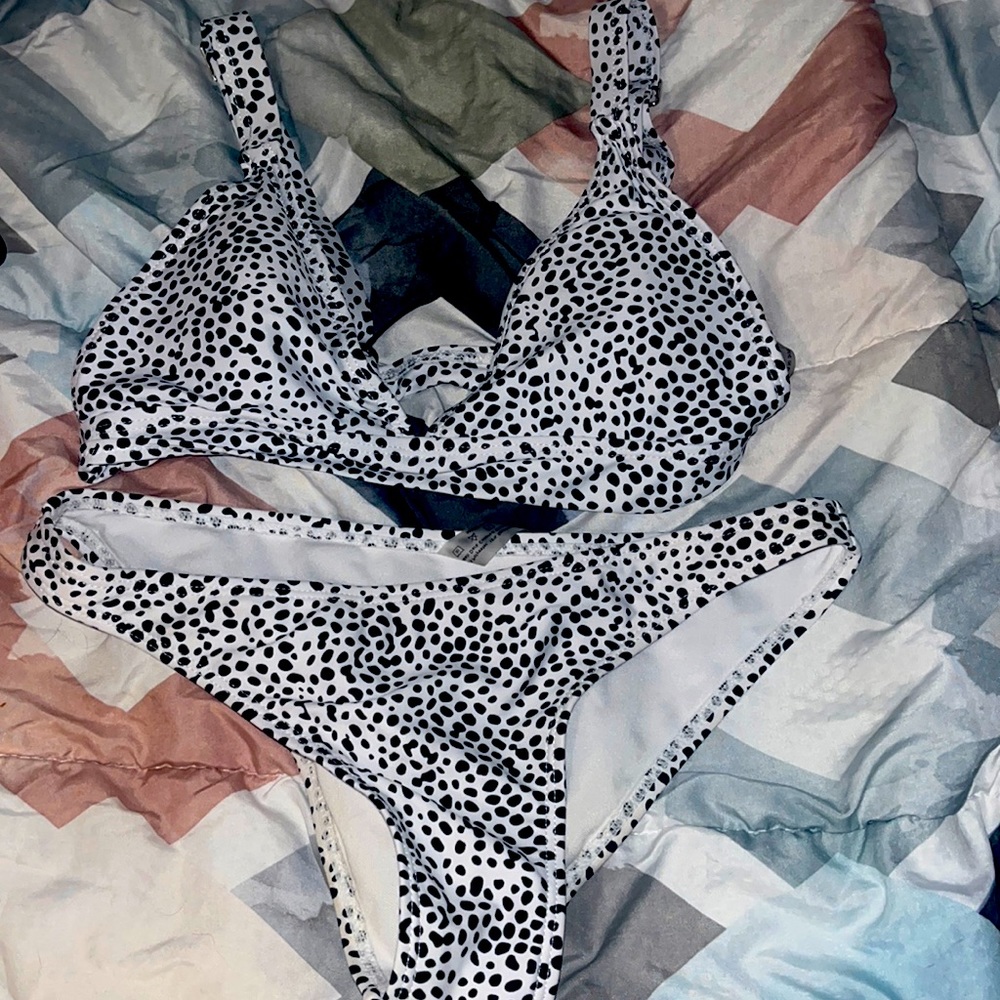 Spotted bikini